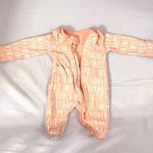 Carters newborn pajamas